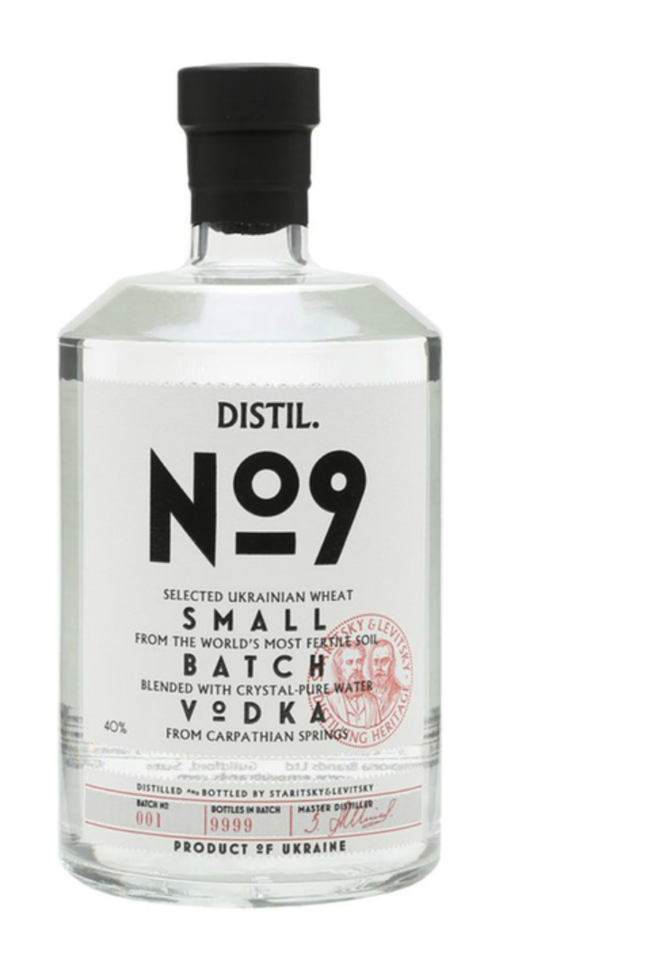 Горілка Distil.No9 40% 1 л